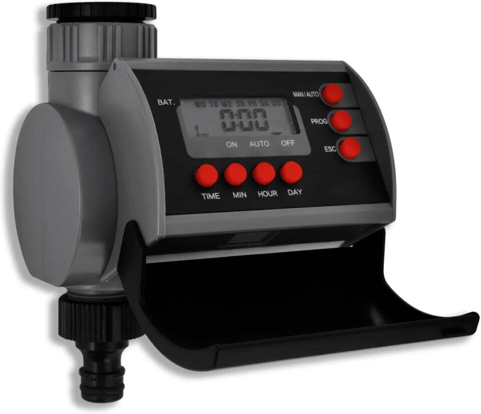 vidaXL Automatische Irrigatie Water timer + Display (1 uitgang)