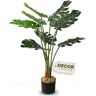 FOREVER LEAF Kunstmatige Monstera Plant, Kunstplanten voor Home Decor Binnen, Faux Planten & Fake Plant Decor, Nep Planten Hoog, Grote Nep Plant, Kunstplanten Binnen, Hoge Planten voor Woonkamer Decor 3ft