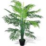 vidaXL Kunst Phoenix palmboom met pot 130 cm