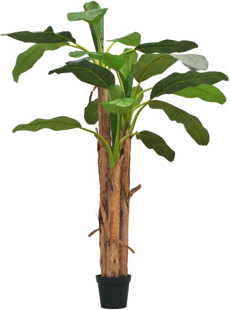 vidaXL Kunst bananenboom met pot 250 cm groen