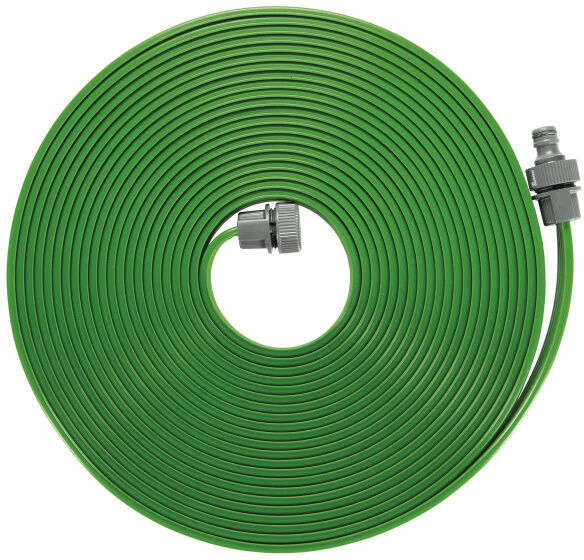 Gardena sproeislang 15 meter PVC groen/grijs 2 delig - Groen,Grijs