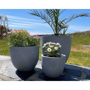 krukker-potter Blomsterpotter Mathilde – Sett av 3 stk