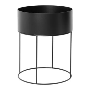 Ferm Living Plant Box Round Black