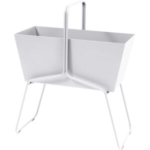 Fermob Basket Planter High Cotton White 01