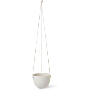 Ferm Living Speckle Hanging Pot Offwhite Large