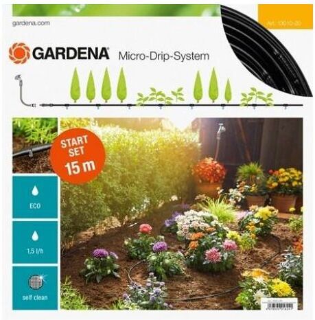 Gardena Micro-Drip-System Startpakke S, for planterader