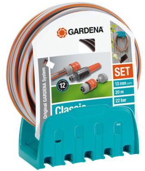 Gardena 18005-20 Slangesett 20 m, 1/2", med slangehenger