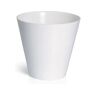 Prosperplast Vaso Tubus (Branco - 25 x 25 x 23.3 cm)