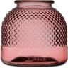 Bigbuy Home Vaso Cor de Rosa Vidro reciclado 24 x 24 x 24 cm