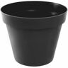 Eda Vaso Preto 30 X 26 Cm Antracite