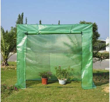 Outsunny Estufa HOMCOM 01-0064 Verde (200x77x169 cm)