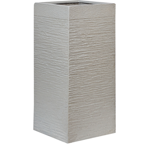 Beliani Blomkruka Taupe Lera 33 x 33 x 70 cm UV-resistent