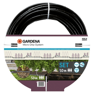 Gardena Set Droppslang 50m Buskar / Häckar Komplett