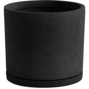 Hay - Plant Pot With Saucer Xxl / Black - Svart - Krukor