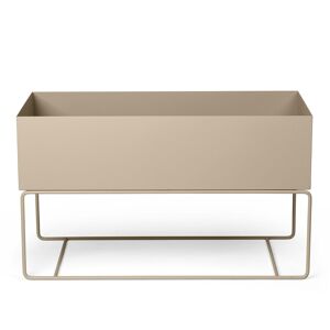 Ferm Living - Plant Box Large Cashmere - Beige - Krukor