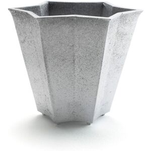 Byarums Bruk - Stjärnkruka 25 Cm - Silver - Krukor