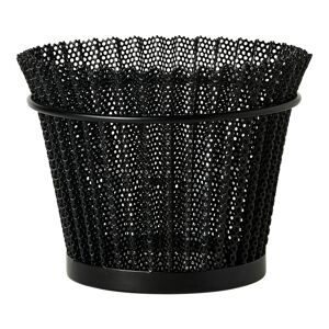 Gubi - Matégot Flower Pot Ø15 Cm Soft Black - Svart - Krukor