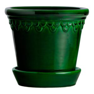 Bergs Potter - Københavner Green Emerald 14 Cm - Green Emerald - Grön - Krukor
