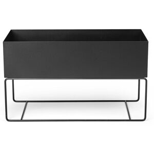 Ferm Living - Plant Box Large Black - Svart - Krukor