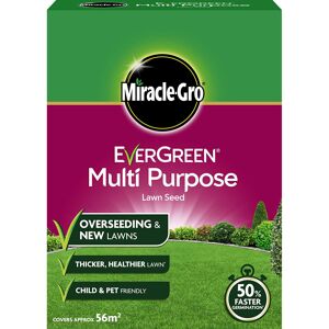 (Miracle-Gro Evergreen Multi Purpose Lawn Seed 28m2 Coverage 840g) Miracle-Gro E