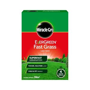 Miracle-Gro Evergreen Fast Grass Lawn Seed 28m2 Coverage 840G