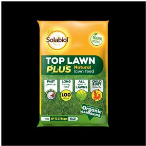 Solabiol Top Lawn Plus Natural Lawn Feed 15kg 375sqm [86600682]