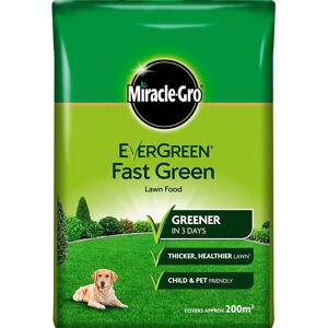 Miracle-Gro EverGreen Fast Green Lawn Food Bag, 7kg