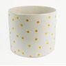 Leaf Gold Dot Planter Plant Pot 18 x 18 x 15cm