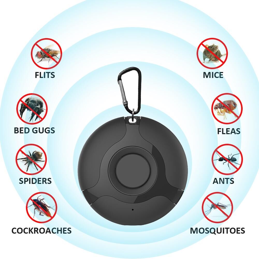 LittleGarden Anti Mosquito Repellent Outdoor Ultrasonic Electronic Roach Control USB Killer Pest Bug Insect