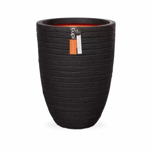 vidaXL Capi Plastic Plant Pot vidaXL  - Size: 58 cm H x 46 cm W x 46 cm D