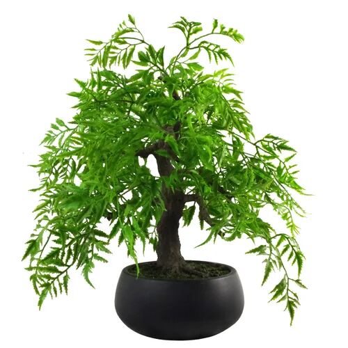 Bloomsbury Market 50cm Artificial Bonsai Plant in Pot Liner Bloomsbury Market  - Size: 66.04cm H x 45.72cm W x 3.81cm D