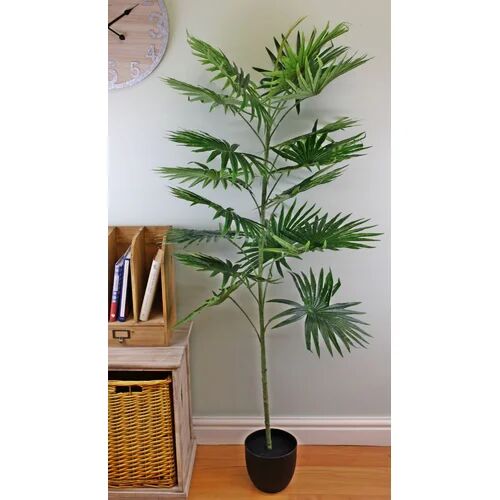 The Seasonal Aisle 144cm Artificial Palm Tree in Pot The Seasonal Aisle  - Size: Rectangle 120 x 170cm