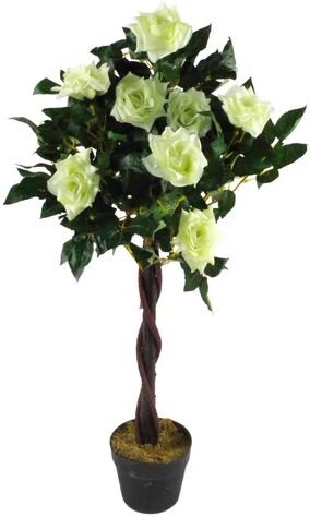 The Seasonal Aisle 80cm Artificial Flowering Plant in Planter The Seasonal Aisle  - Size: 66.04cm H x 45.72cm W x 1.91cm D