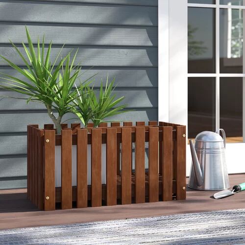 Freeport Park Arianna Wood Planter Box Freeport Park  - Size: 200cm H X 75cm W X 70cm D