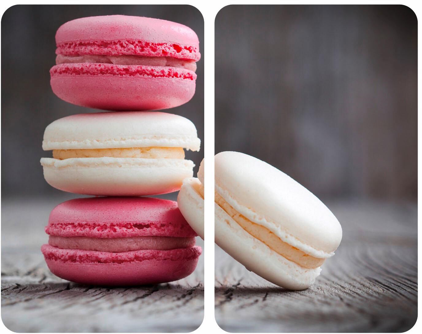 WENKO Herd-Abdeckplatte »Macarons«, (Set, 2 tlg.), aus gehärtetem Glas von WENKO bunt