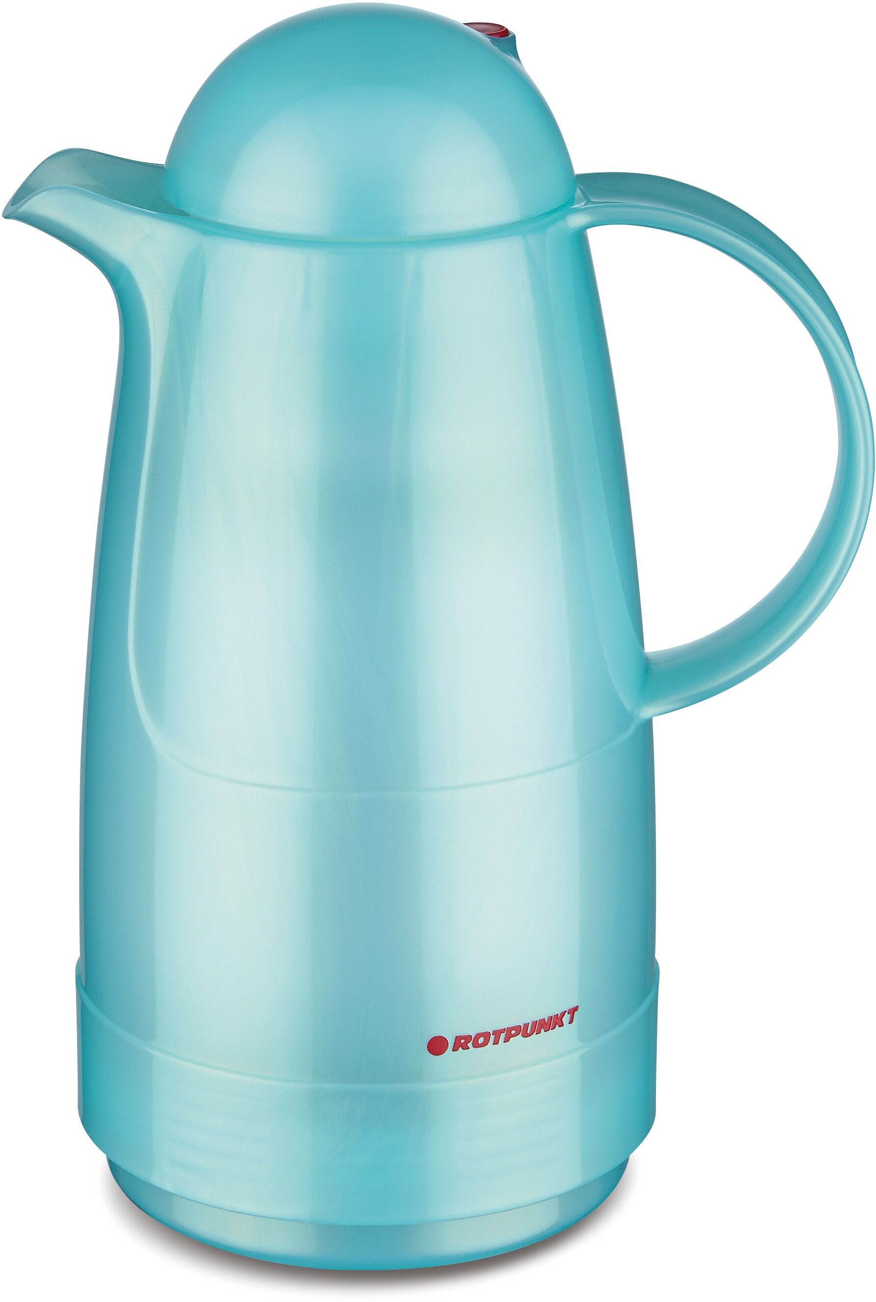 ROTPUNKT Isolierkanne »Shiny Aquamarin«, 0,5 l blau