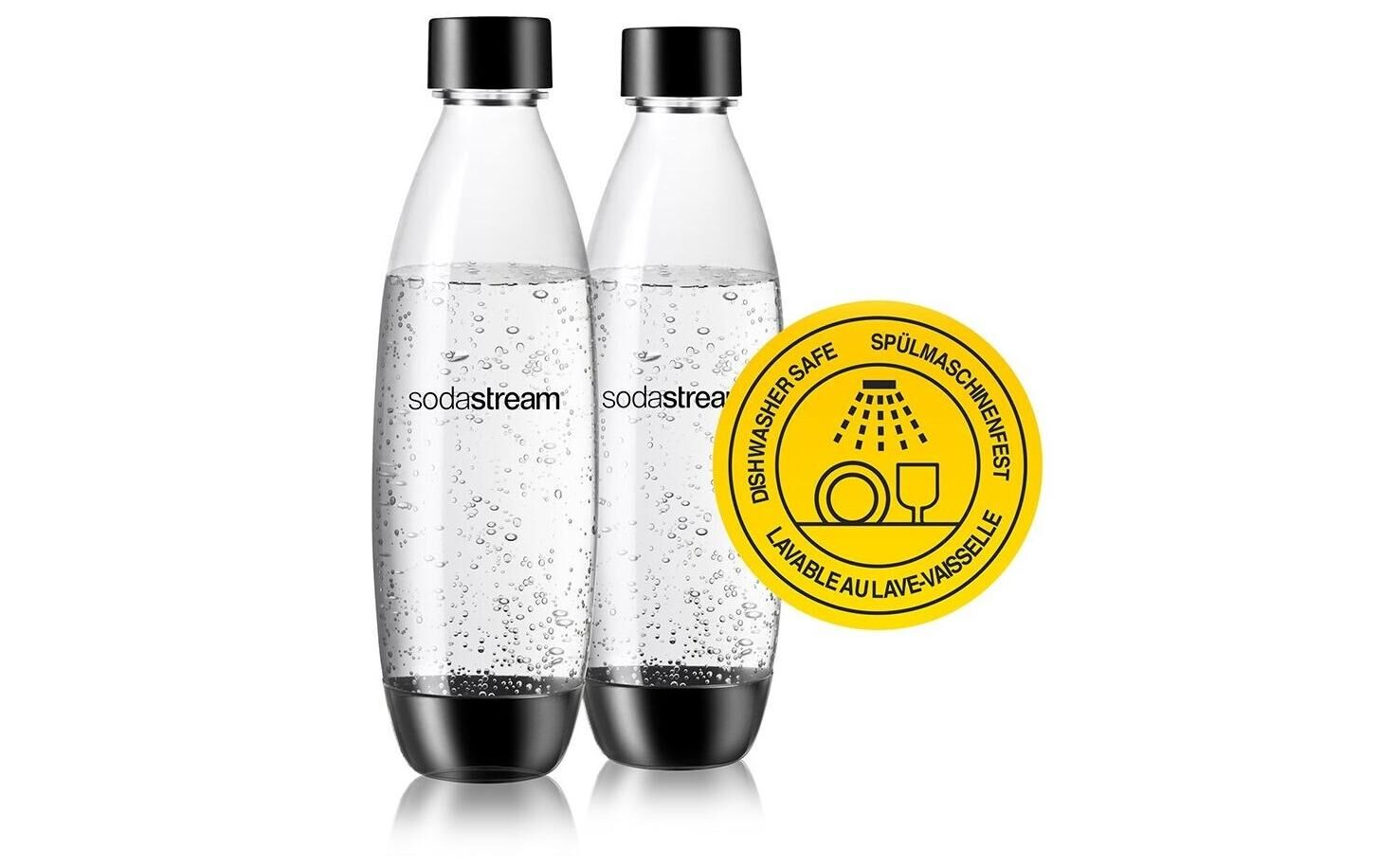 SodaStream Wassersprudler Flasche »Fuse 2 x 1 L 1 l« schwarz
