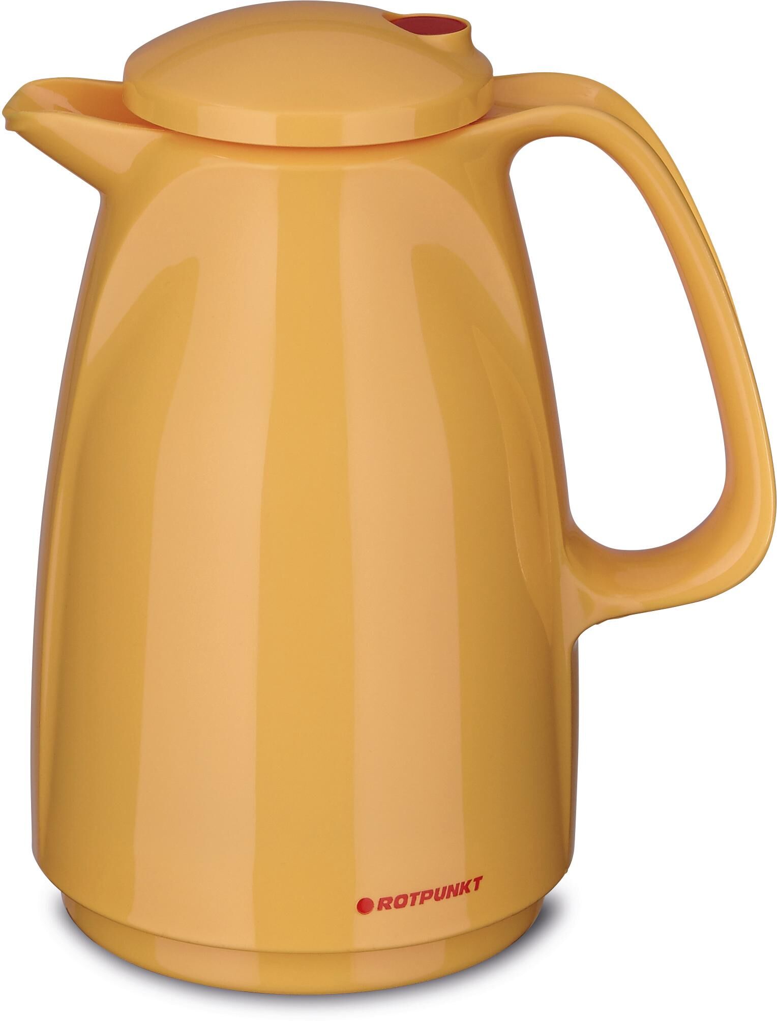 ROTPUNKT Isolierkanne »Rubberduck«, 0,5 l orange