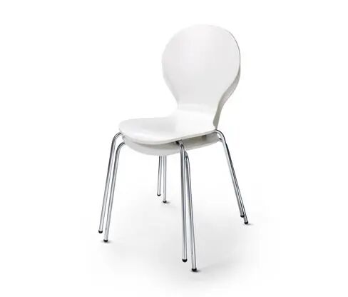 Tchibo 2 Stühle - Tchibo - Weiss Kunststoff