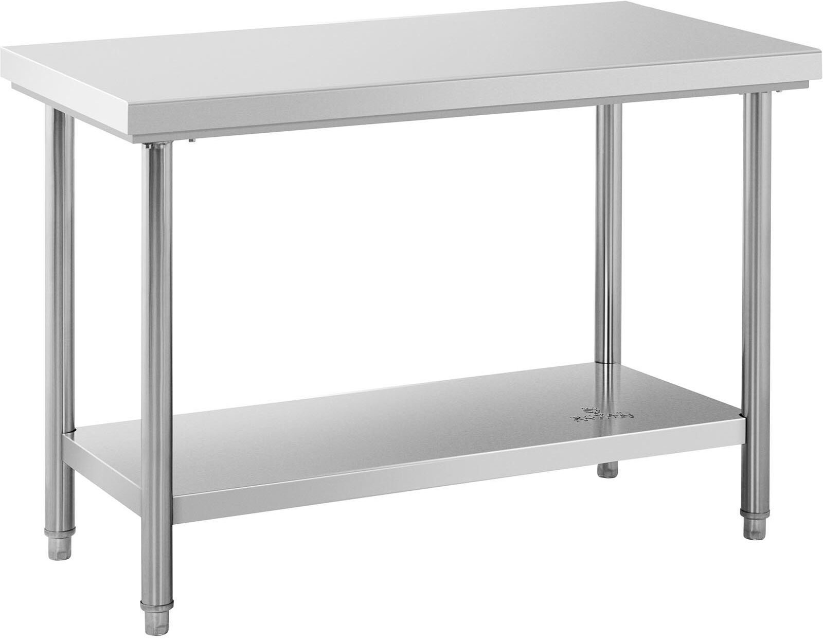 Royal Catering Edelstahltisch - 120 x 60 cm - 137 kg Tragkraft 10011601