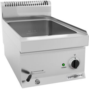 GGM Gastro - Bain-marie electrique - 1,2 kW - 1x GN 1/3 & GN 1x 1/2 Argent