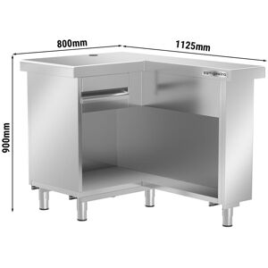 GGM Gastro - Caisse KOPENHAGEN - 1120mm - Droit Argent