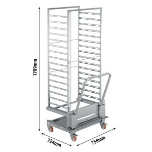 GGM Gastro - Chariot a plateaux - 20x GN1/1