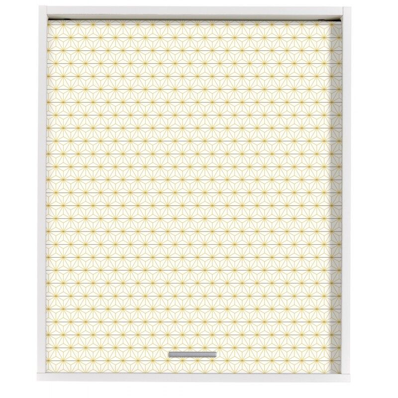 Simmob Meuble Cuisine Blanc 60x72 Face Imprimée