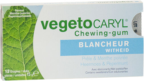 VegetoCaryl Chewing-gum Blancheur 12 dragées