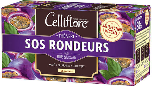 Celliflore Thé Vert SOS Rondeurs 25 sachets