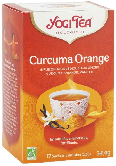 Yogi Tea Curcuma Orange 17 Sachets