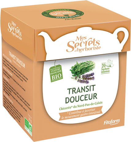 Mes Secrets d'Herboriste Infusion Transit Douceur Bio 20 sachets