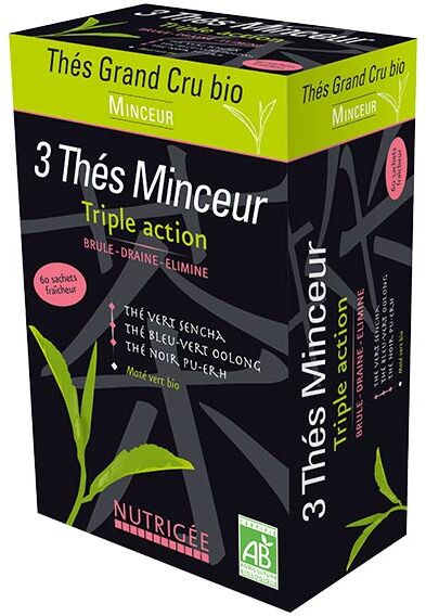 Nutrigée 3 Thés Minceur Bio Triple Action 60 sachets