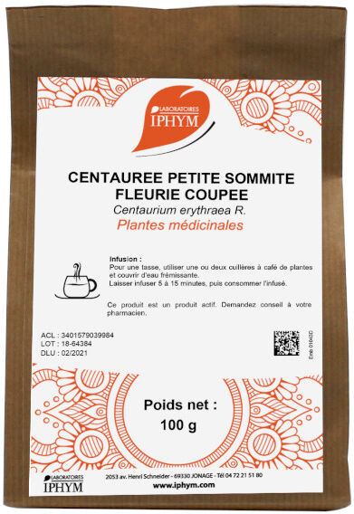 Iphym Vrac Centaurée Sommité Coupé 100g